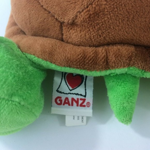 Ganz Webkinz Turtle HM150 Plush 10" Stuffed Animal Green No Code Toy - Picture 7 of 10